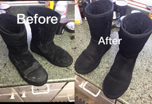 Black Ugg Cleaning